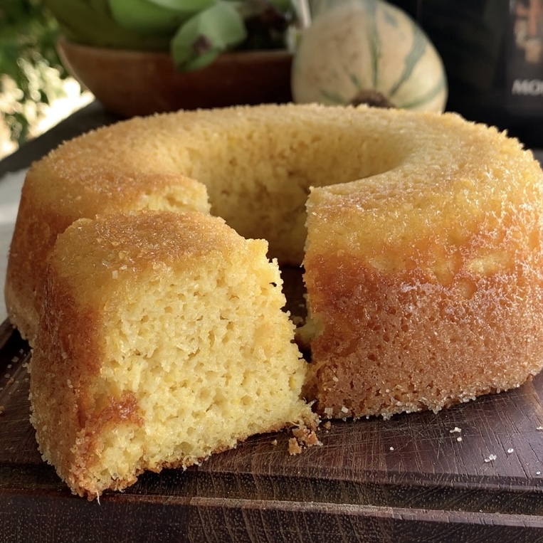 Bolo de Milho e massa de mandioca